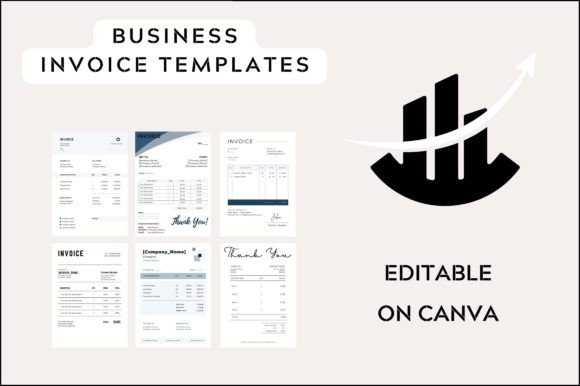 Business Invoice Templates Bundle: Graphics & Print Templates