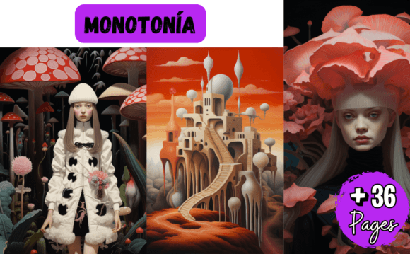 MONOTONÍa: Editorial Graphics & Illustrations for Real Publishing