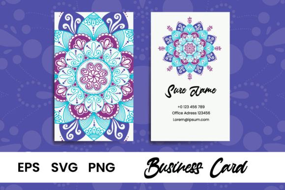 Name Card – Mandala Business Card Graphics