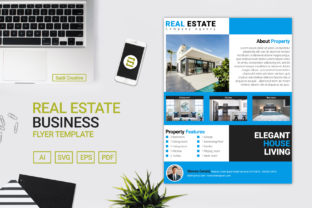 Real Estate Flyer Template: Graphics & Print Templates