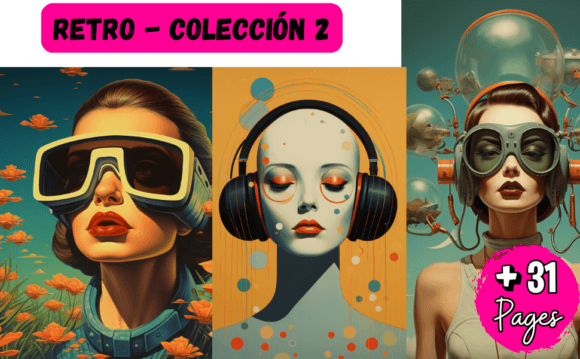 RETRO-COLECCIÓN 2: Retro Graphics & Illustrations That Spark Nostalgia