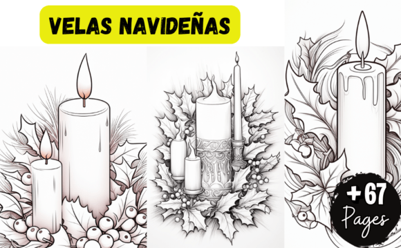 VELAS NAVIDEÑAS: Festive Graphics & Illustrations for Local Branding