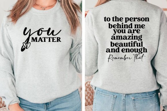 You Matter, Wild Flower SVG — Boho Graphics for T-Shirt Designs